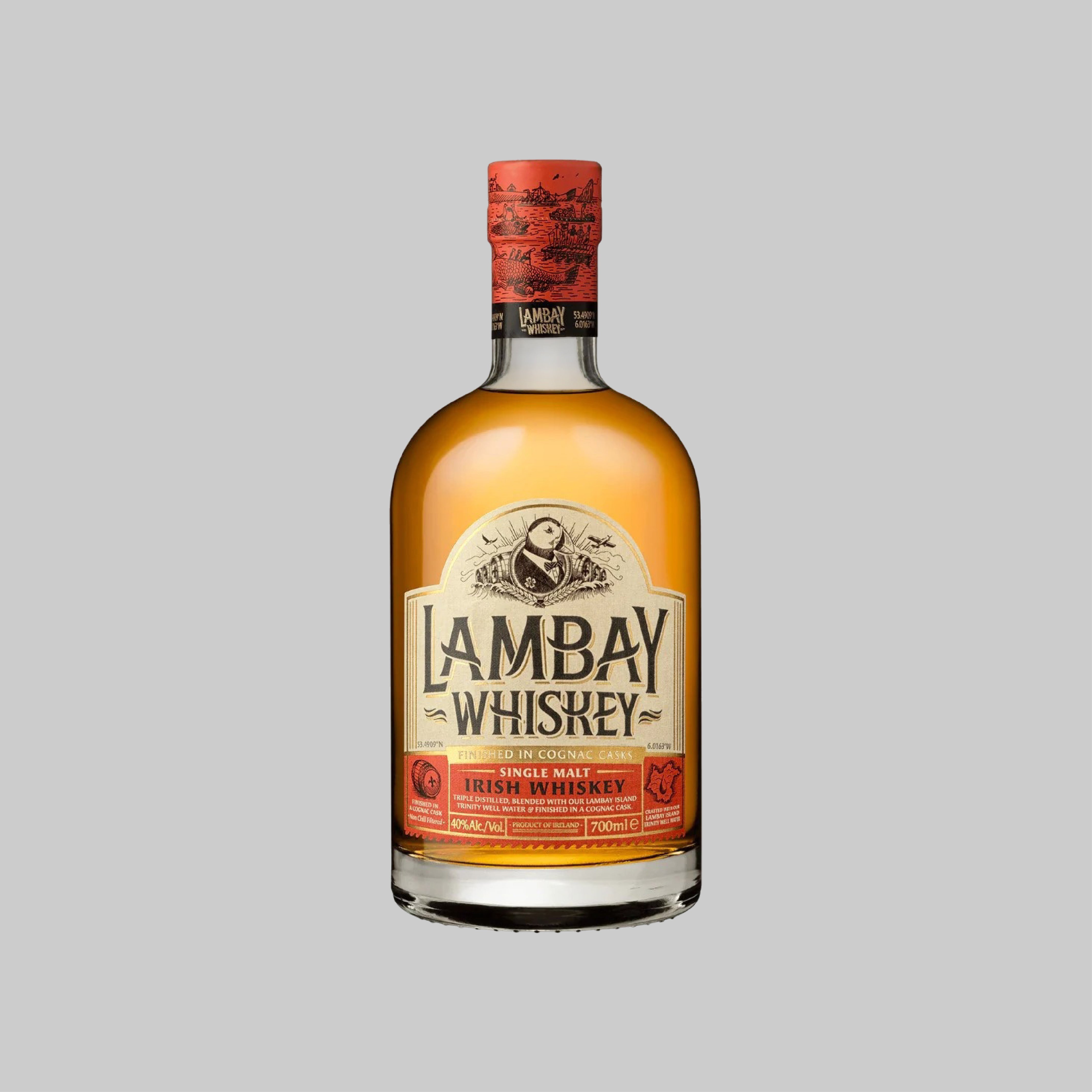 Lambay Single Malt Irish Whiskey 700ml 40.0% | TIME2DRINK